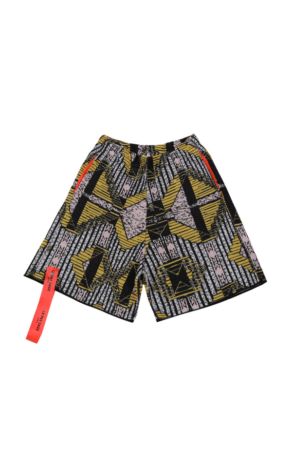 SHORT JACQUARD IN MAGLIERIA 100% COTONE
